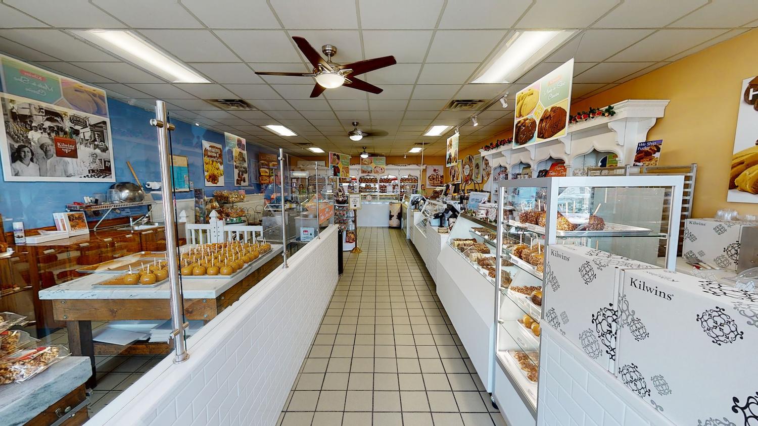 Frankfort Store Interior and Products Array