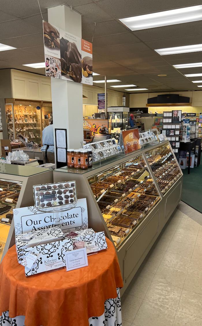 Cheboygan Chocolate Assortments Display