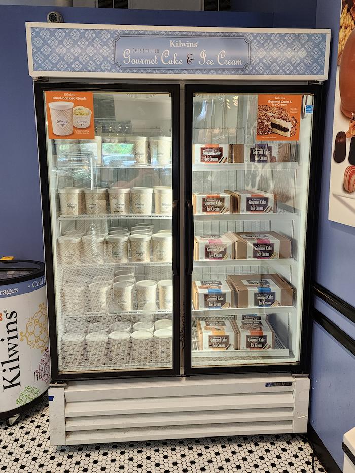 Cakes and Ice Cream Fridge