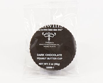 Dark Chocolate Peanut Butter Cups - Organic, 40g - The Gourmet Warehouse