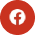 Red Facebook social media icon