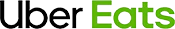 Uber Eats food delivery service logo